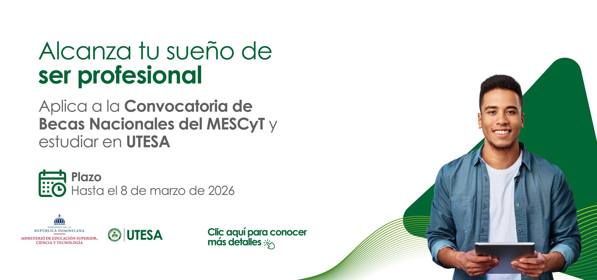 Convocatoria de Becas Nacionales del MESCyT
